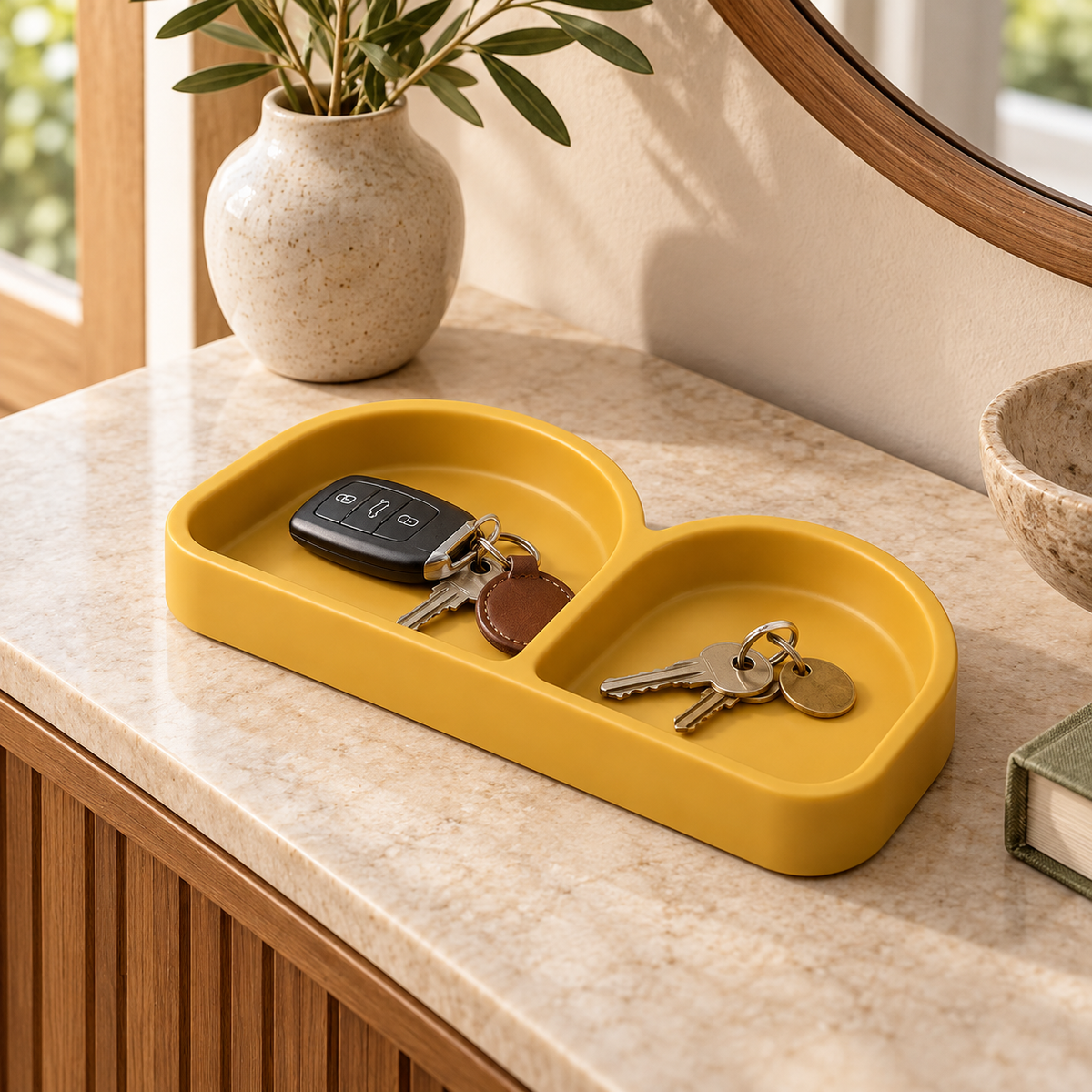 Crestwell Arch Key Tray